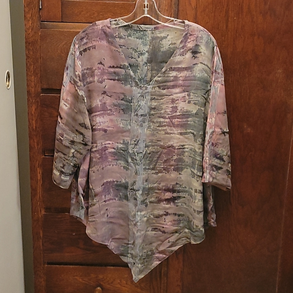 Tienda Ho 3/4 sleeve boho tunic